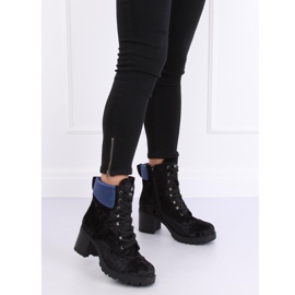 Black velor workers K1835203 Negro 2