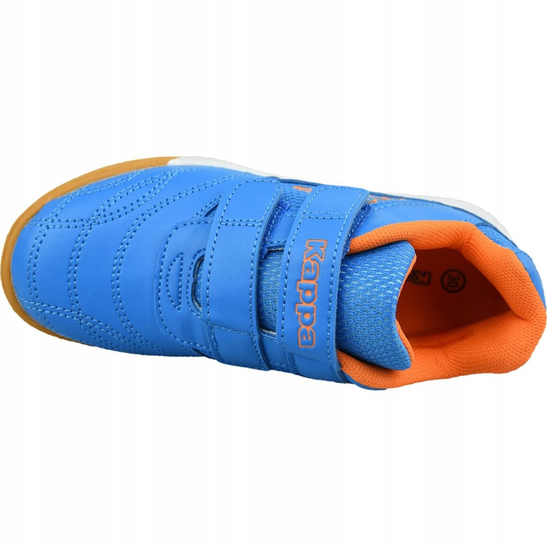 Kappa Kickoff K Jr 260509K-6044 shoes blue 2 Kappa Kickoff K Jr 260509K-6044 shoes blue 2