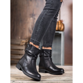 Super Me Warm cowboy boots black 1