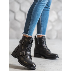 SHELOVET Warm Workers With Clasps black 1