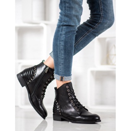 Elegant VINCEZA boots black 2