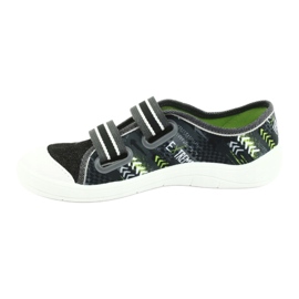 Befado children's shoes 672Y069 black grey green 2