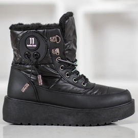 Bella Paris Fashionable snow boots black 1