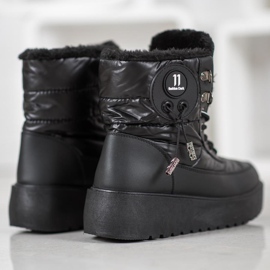 Bella Paris Fashionable snow boots black 2