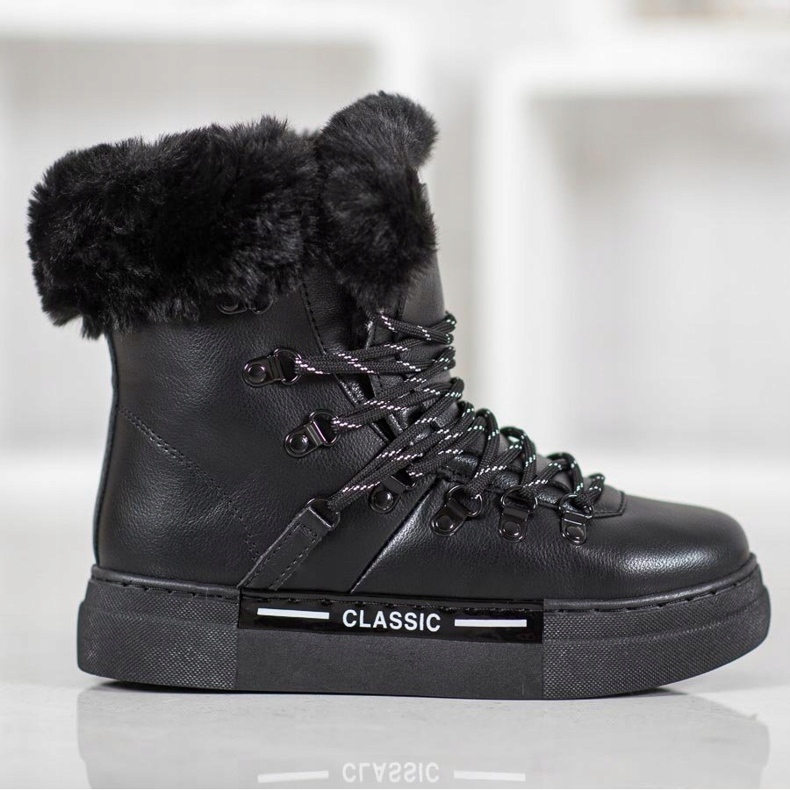 Bella Paris Classic Black Snow Boots 1 Bella Paris Classic Black Snow Boots 1