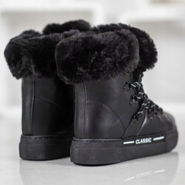 Bella Paris Classic Black Snow Boots 2 Bella Paris Classic Black Snow Boots 2