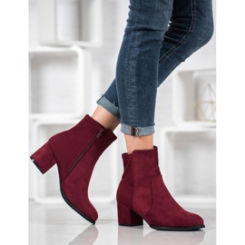 J. Star Burgundy boots red 2 J. Star Burgundy boots red 2