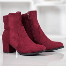 J. Star Burgundy boots red 1 J. Star Burgundy boots red 1