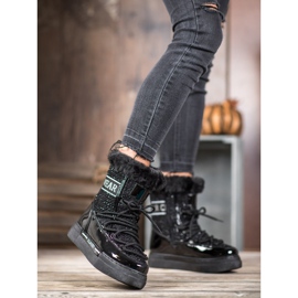 Bella Paris Fashionable Classic Snow Boots black 2 Bella Paris Fashionable Classic Snow Boots black 2