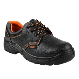 HX117 black men's safety shoes 1