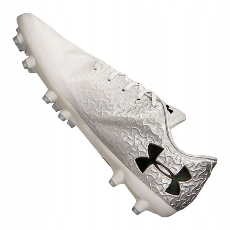 Under Armour Under Armor Magnetico Pro Fg M 3000 111-100 football boots white grey 1 Under Armour Under Armor Magnetico Pro Fg M 3000 111-100 football boots white grey 1