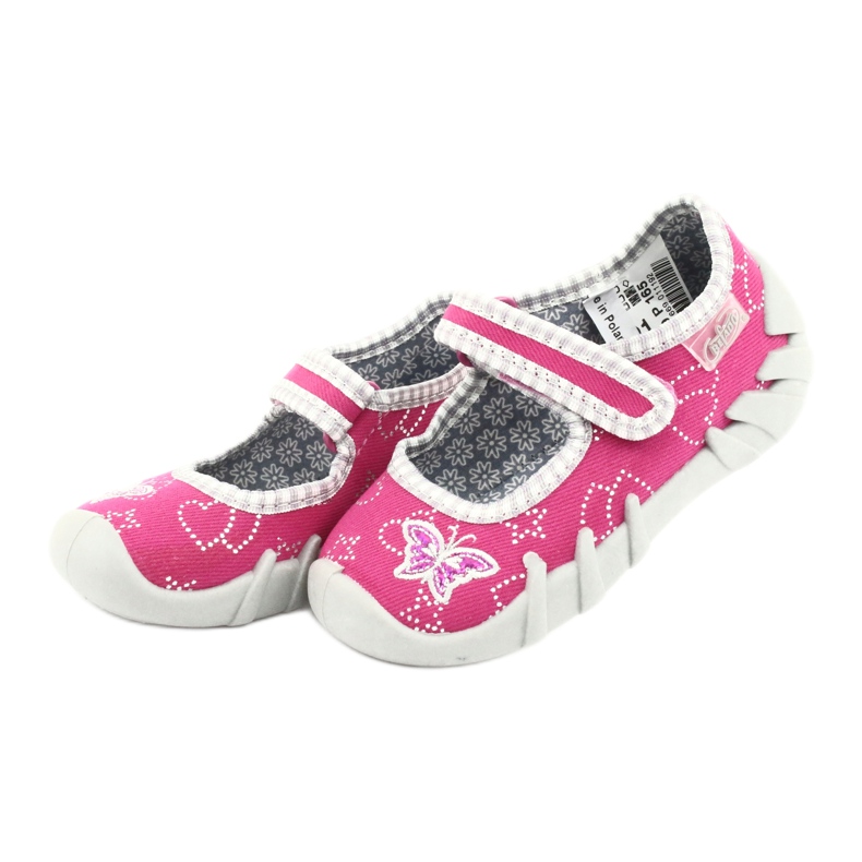 Befado children's shoes 109P165 pink grey 3