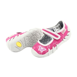 Befado children's shoes 109P165 pink grey 5