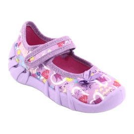 Befado children's shoes 109P182 violet multicolored 1