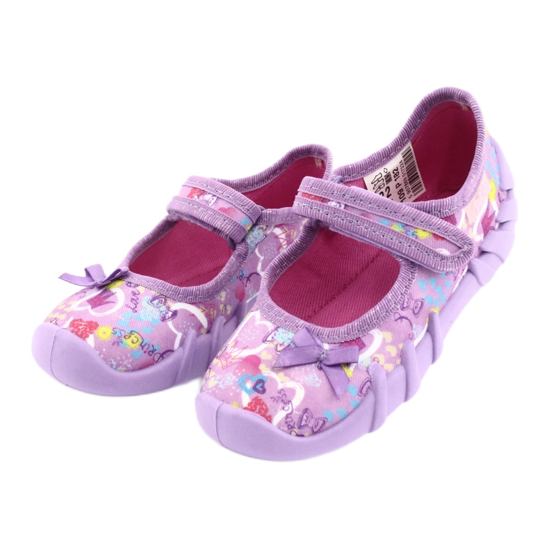 Befado children's shoes 109P182 purple multicolored 3