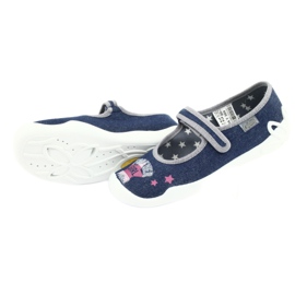 Befado children's shoes 114Y369 blue pink grey 5