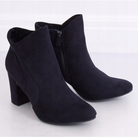 Navy blue high-heeled boots K1809810 Marino 1