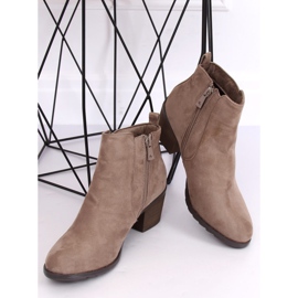 Beige high-heeled boots K1809305 Taupe 2