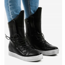 Black sneakers, insulated boots HX5187-3 1