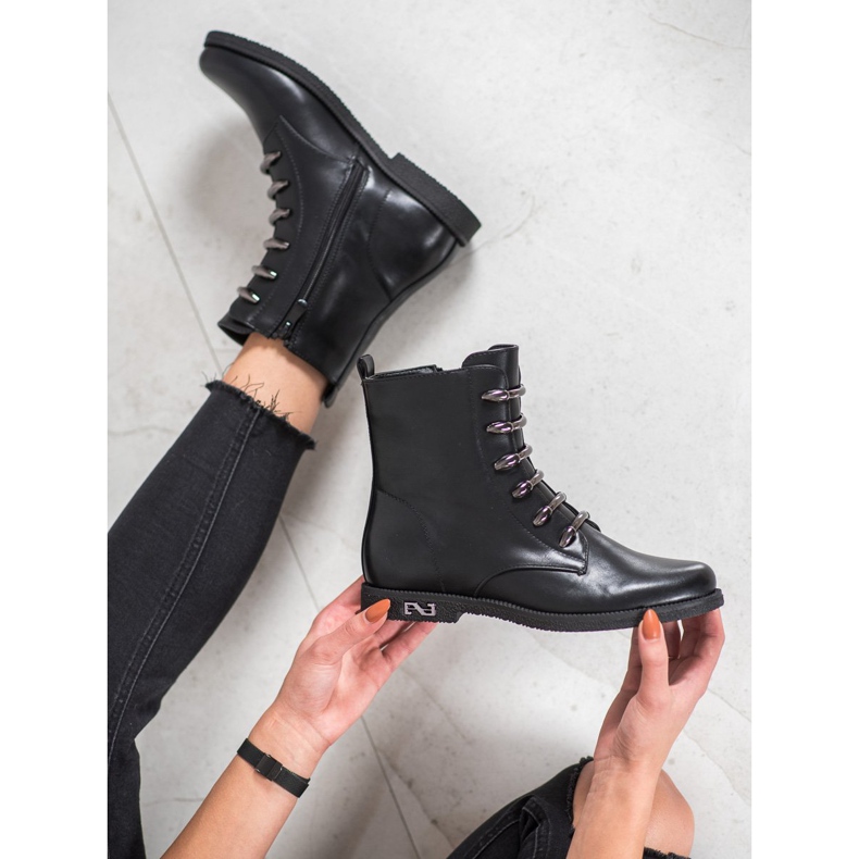 Elegant VINCEZA Workers black 1