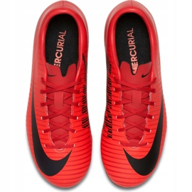 Nike Mercurial Victory Vi Fg Jr 831945 616 shoe orange red 1