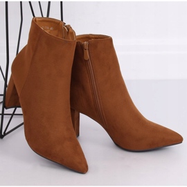 Camel 0-316 Camel high-heeled boots brown 1