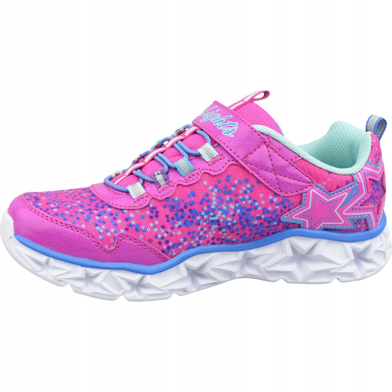 Skechers Galaxy Lights Jr 10920L-NPMT Shoes pink 1