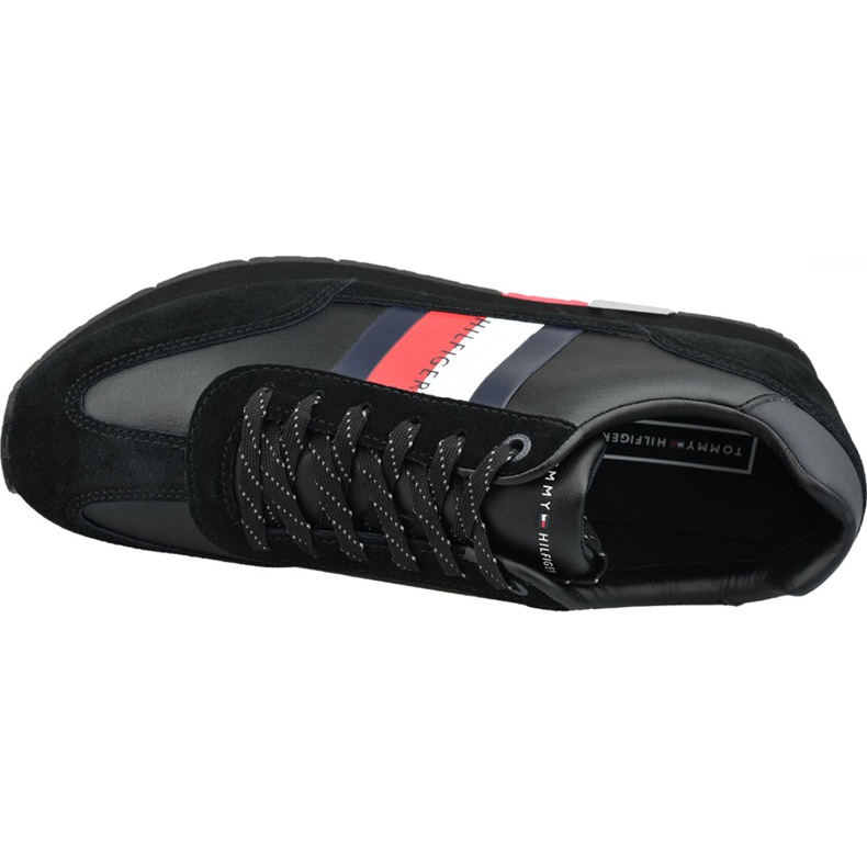 Shoes Tommy Hilfiger Corporate Leather Flag Runner M FM0FM02380 990 black 2 Shoes Tommy Hilfiger Corporate Leather Flag Runner M FM0FM02380 990 black 2