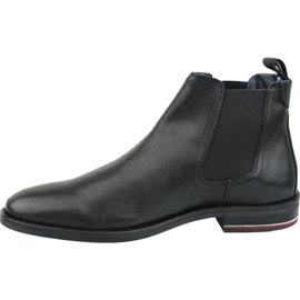 Tommy Hilfiger Signature Leather Chelsea Boots M FM0FM02421 990 black 1