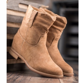 Seastar Fashionable cowboy boots brown 1