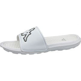 Kappa Barnel 242737-1011 slippers white 1 Kappa Barnel 242737-1011 slippers white 1