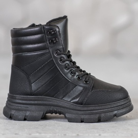 SHELOVET Black Fashion Shoes 2 SHELOVET Black Fashion Shoes 2