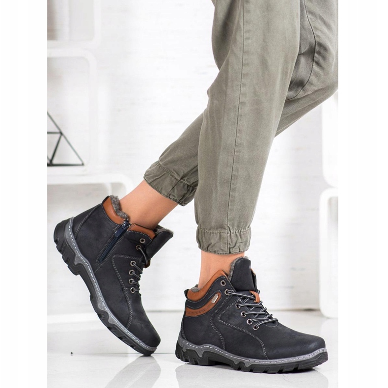 Warm MCKEYLOR shoes navy blue 2 Warm MCKEYLOR shoes navy blue 2