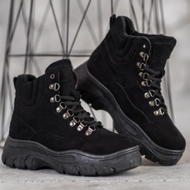 Yes Mile Comfortable Trappers On The Platform black 1