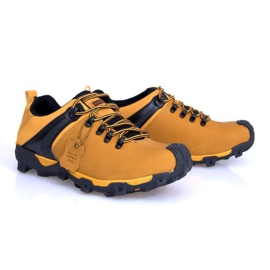 Trekking Boots Leather Nat 399 Camel brown 1