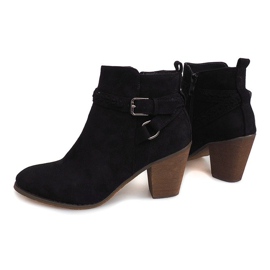 Boots On Heel 99-267 Black 1