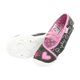 Befado children's shoes 116X257 pink grey 5 Befado children's shoes 116X257 pink grey 5