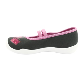 Befado children's shoes 116X257 pink grey 2 Befado children's shoes 116X257 pink grey 2