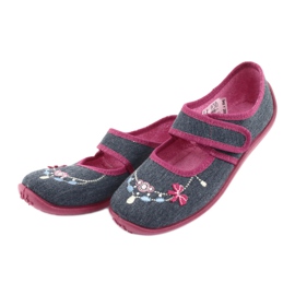 Befado children's shoes 945Y289 navy blue multicolored pink 2