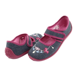 Befado children's shoes 945Y289 navy blue multicolored pink 3