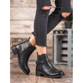SHELOVET Comfortable Black Boots 2