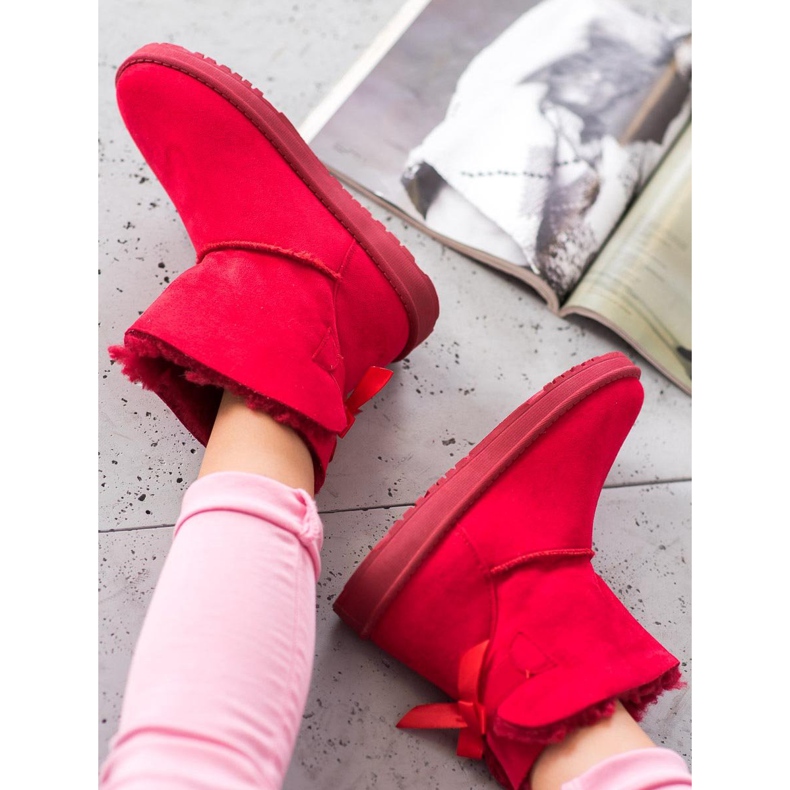 Haver Comfortable Mukluki red 2