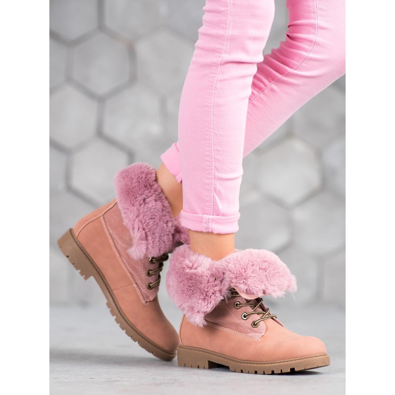 Vices Pink Trappers With Roll Up Shank 1