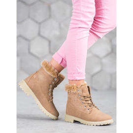 SHELOVET Comfortable Trappers brown 1