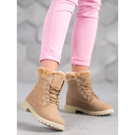 SHELOVET Comfortable Trappers brown 2