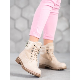 SDS Textile Trappers With Sheepskin beige 2