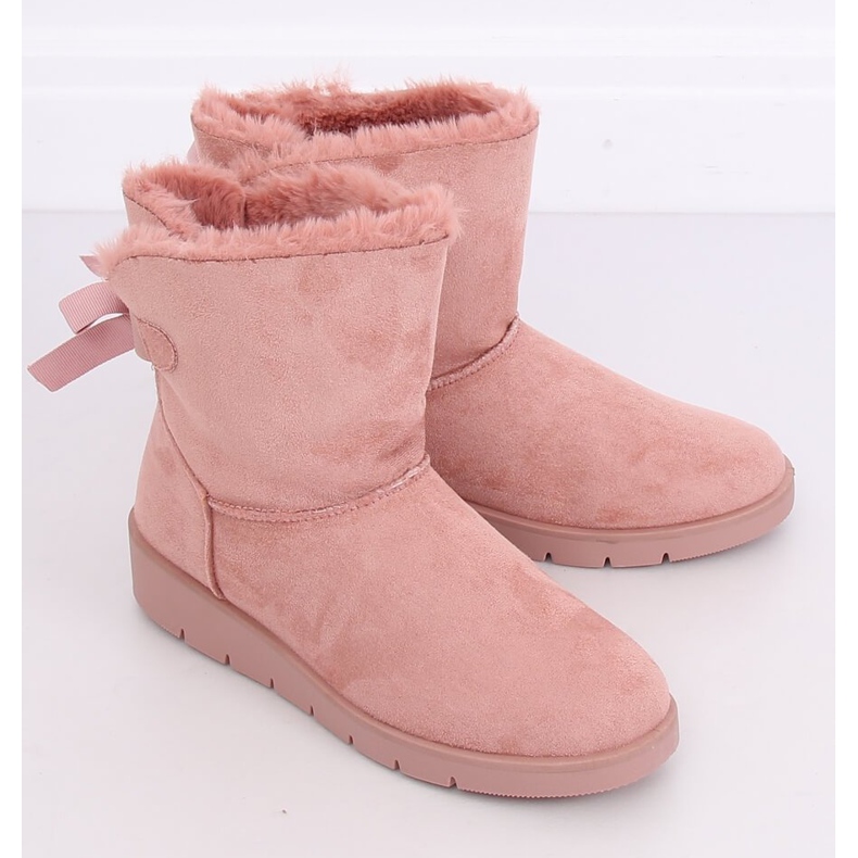 Pink women's snow boots A-3 Pink 2