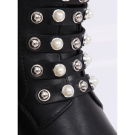 Military black boots 7671-PA Black 2