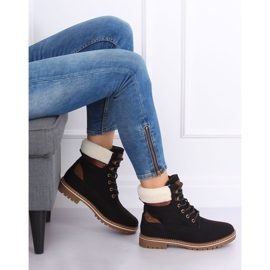 Black timber boots 185-PA Black 1