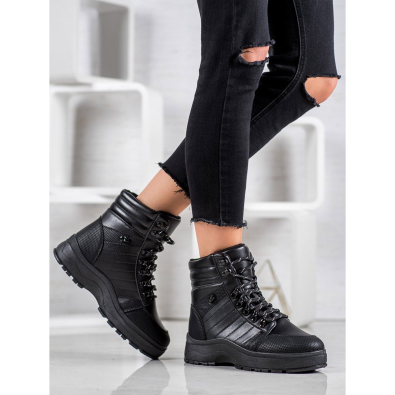 SHELOVET Warm Sneakers black 1